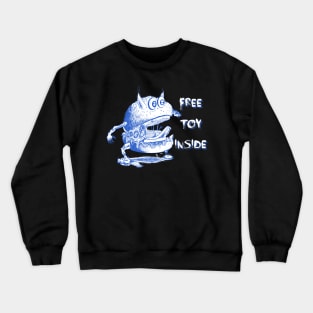 Free Toy Inside Crewneck Sweatshirt